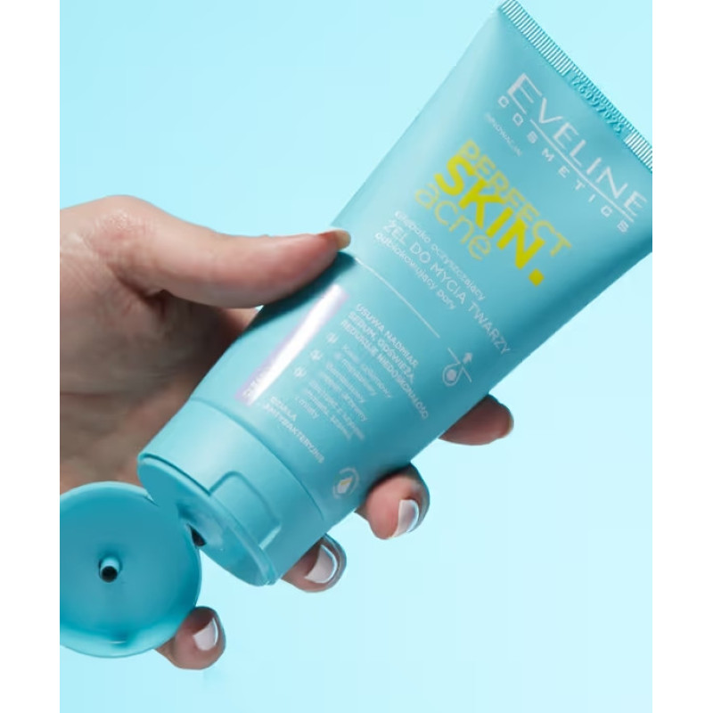 Гель для вмивання EVELINE PERFECT SKIN ACNE очищаючий 150 мл 9709