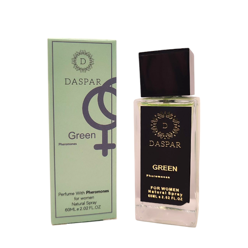 Парфумована вода DASPAR Феромони жіноча Green 60 мл 0472