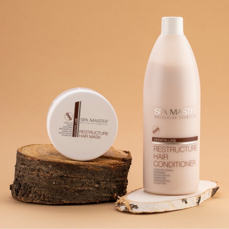 Бальзам реструктуруючий Spa Master Prof KERATIN LINE 136 SM 970 мл.