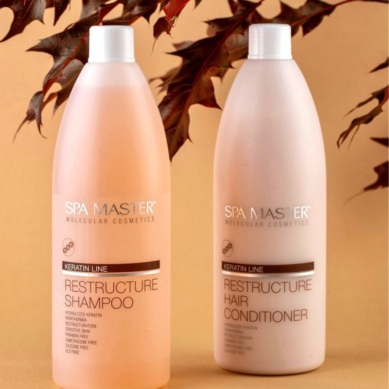 Бальзам реструктуруючий Spa Master Prof KERATIN LINE 136 SM 970 мл.