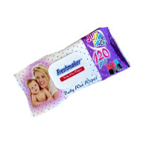 Серветки вологі дитячі Freshmaker 120 шт Jumbo Pack 1293