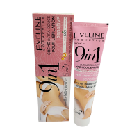 Крем для депіляції Eveline Cosmetics 9в1 Sensitive Ультраделікатний Для зони бікіні 125 мл.