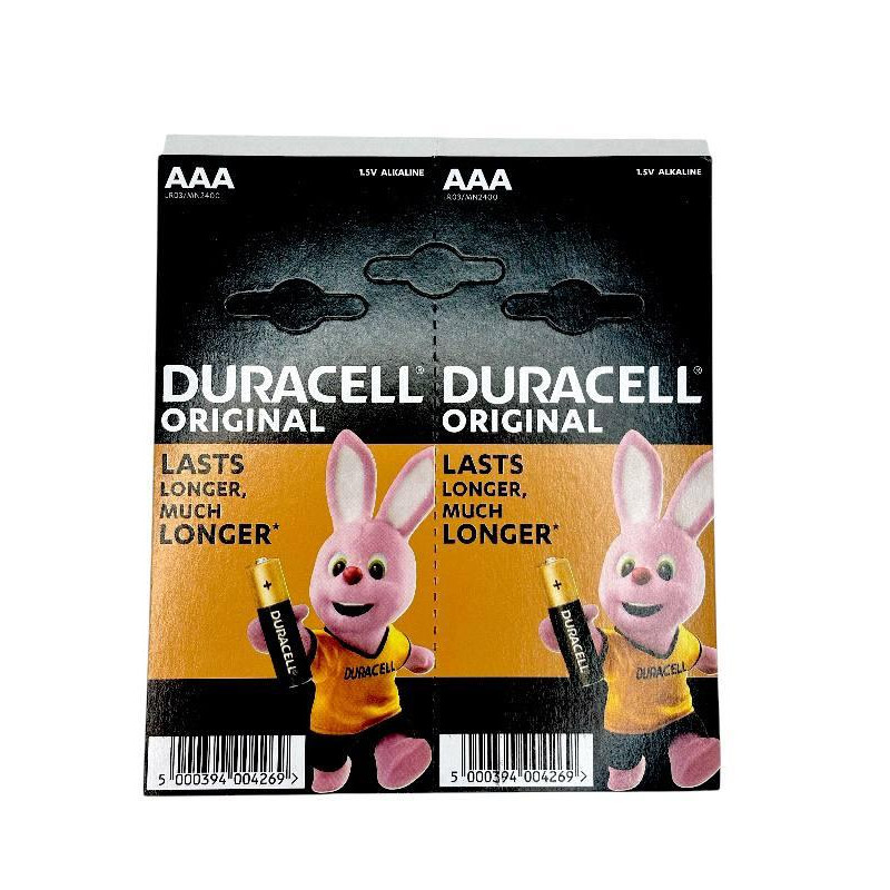 Батарейки Duracell Original LR03 AAA блістер 12 шт. 4269