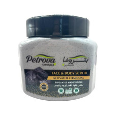 Скраб для тіла Petrova Naturals Activated Charcoal 500 мл.