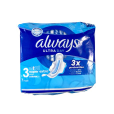 Гігієнічні прокладки ALWAYS Ultra Day Super Extra 7 шт.