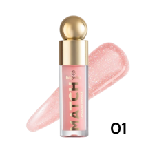 Блиск для губ Bogenia BG 712 Match Lipgloss Sparkle 001 4.6 мл