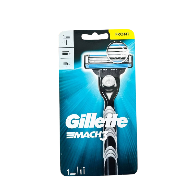 Станок для бритья Gillette Mach3 с 1 сменной кассетой на блистере