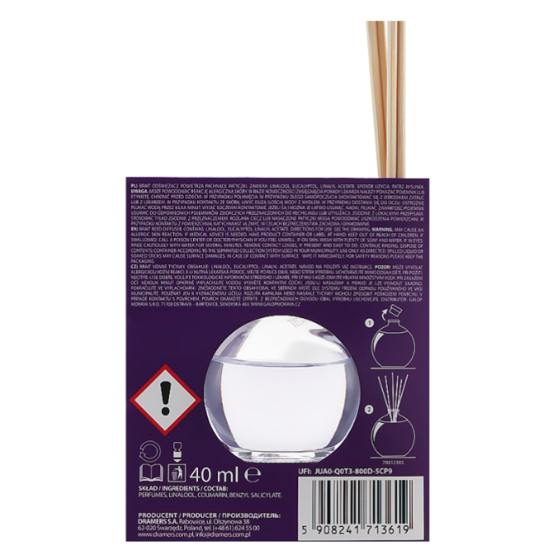 Аромодифузор Brait Relaxing Lavender 40 мл.