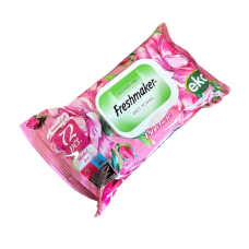Вологі серветки Freshmaker Eko Flower з клапаном 72 шт.