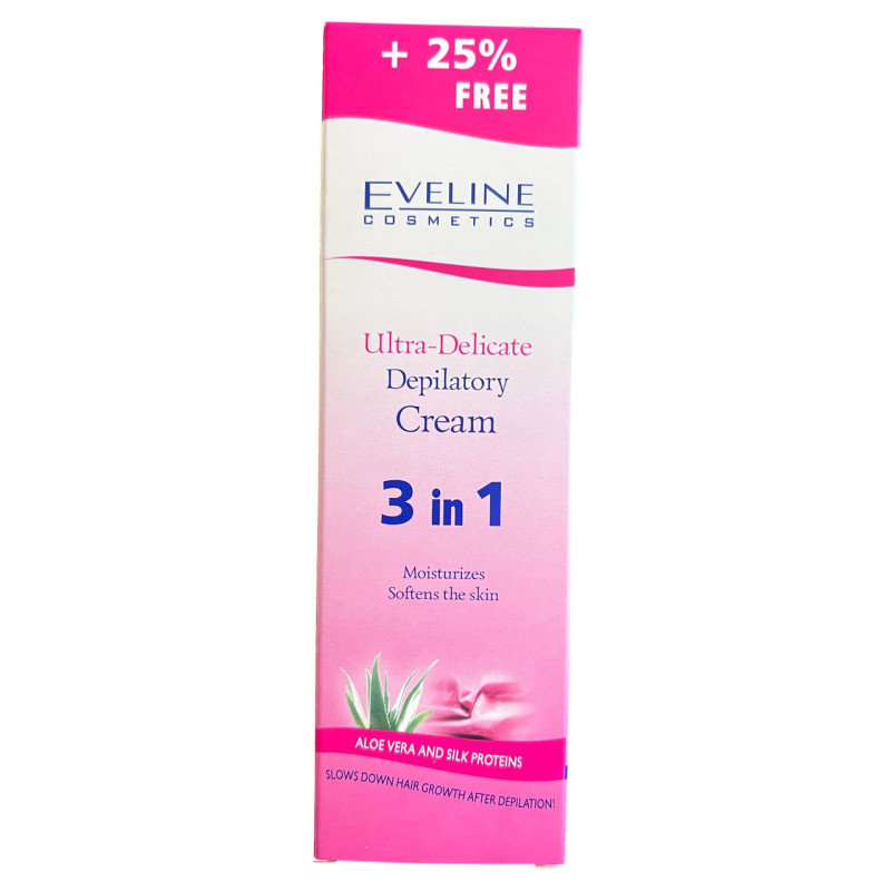 Крем для депіляції Eveline Cosmetics Ультраніжний 3 в 1 125 мл.