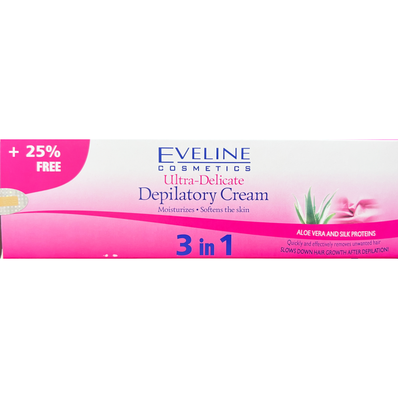 Крем для депіляції Eveline Cosmetics Ультраніжний 3 в 1 125 мл.