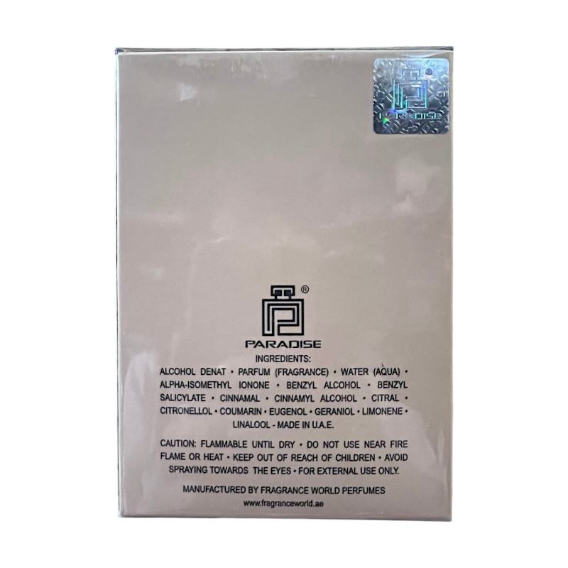 Парфумована вода жіноча PARADISE OLYVIA WOMAN EDP 100 мл 0822