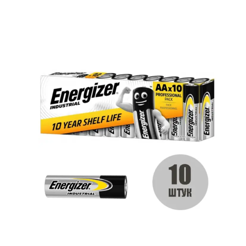 Батарейка Energizer LR6 Industrial P10 10 шт. 1056
