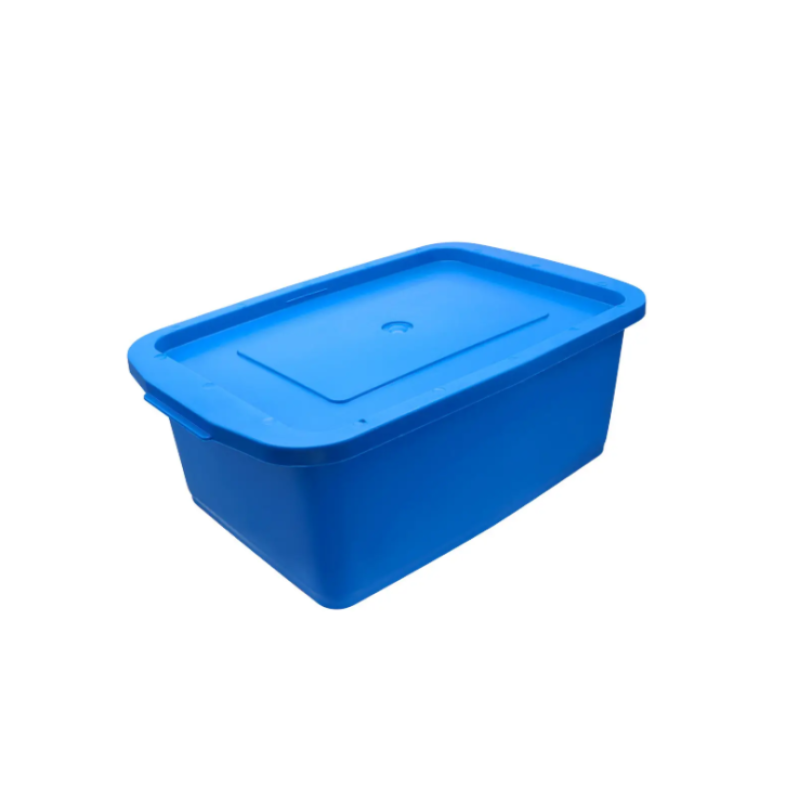 Ящик 10 л із кришкою кольоровий ЮНІПЛАСТ