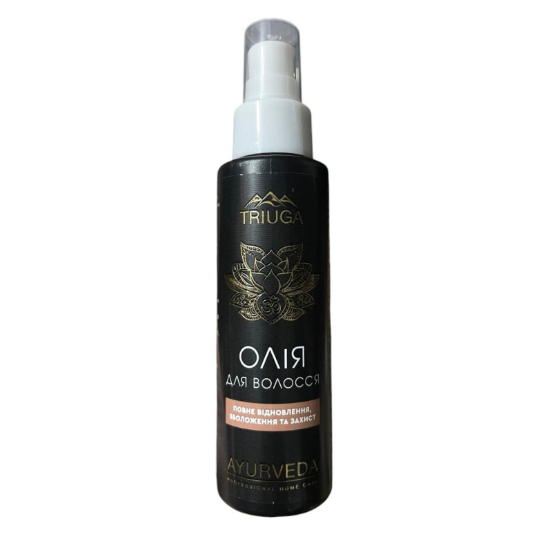 Олія для волосся Triuga AYURVEDA Повне відновлення, зволоження, захист 100 мл 0807