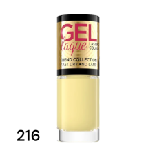 Гель-лак для нігтів EVELINE GEL LAQUE NO LAMP № 216 швидковисихаючий 5 мл