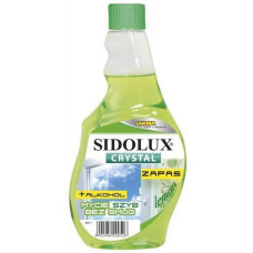Засіб для миття скла, скляних поверхонь Sidolux CRYSTAL Лимон запаска 500 мл.