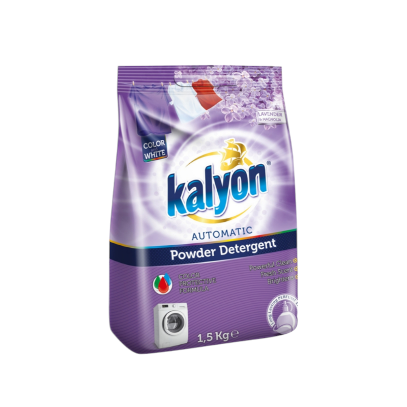 Пральний порошок KALYON Лаванда-Магнолія 1,5 кг. 7523