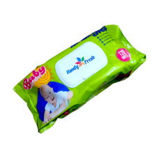 Вологі серветки Handy Fresh Baby Antibacterial клапан 120 шт.