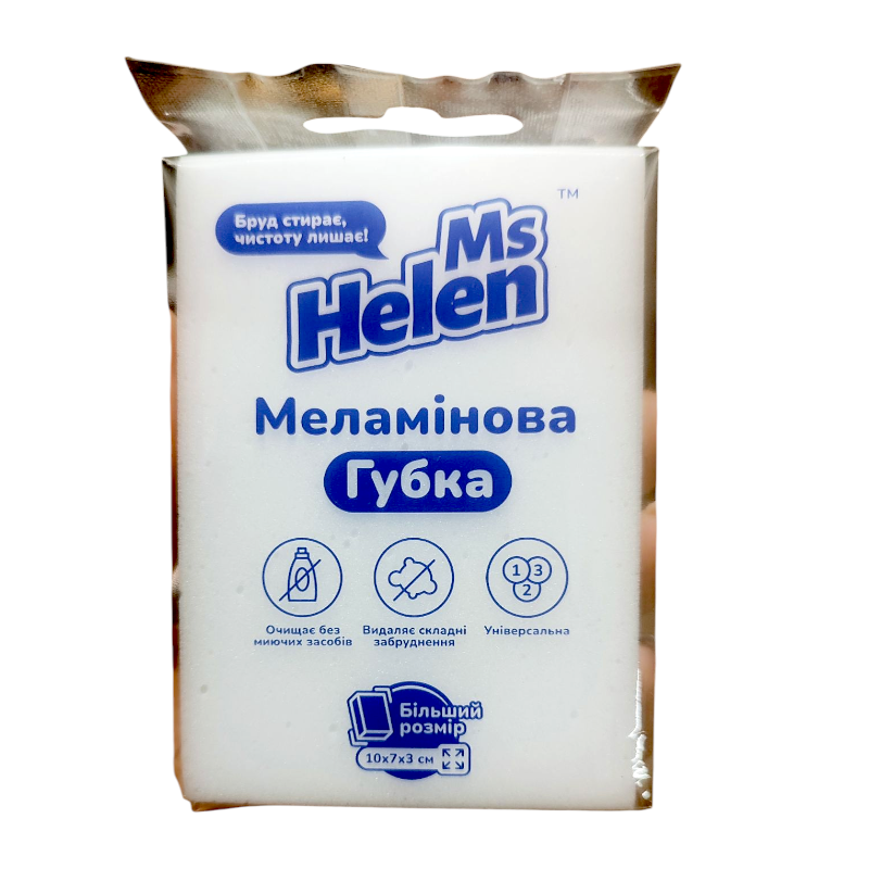 Меламінова губка Ms Helen 1 шт 0059