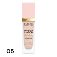 Тональна основа EVELINE WONDER MATCH LUMI №05 light 30 мл 3171