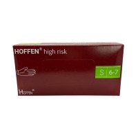 Рукавички латексні HOFFEN S сині
