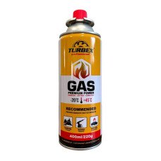Газ- балон для портативних приладів TURBEX GAS 220 г 5293