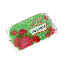 Губка лазнева Freshness No 3 зелена