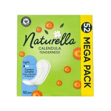 Щоденні гігієнічні прокладки NATURELLA Calendula Tendemess Лайт Trio Ароматизовані 52 шт.