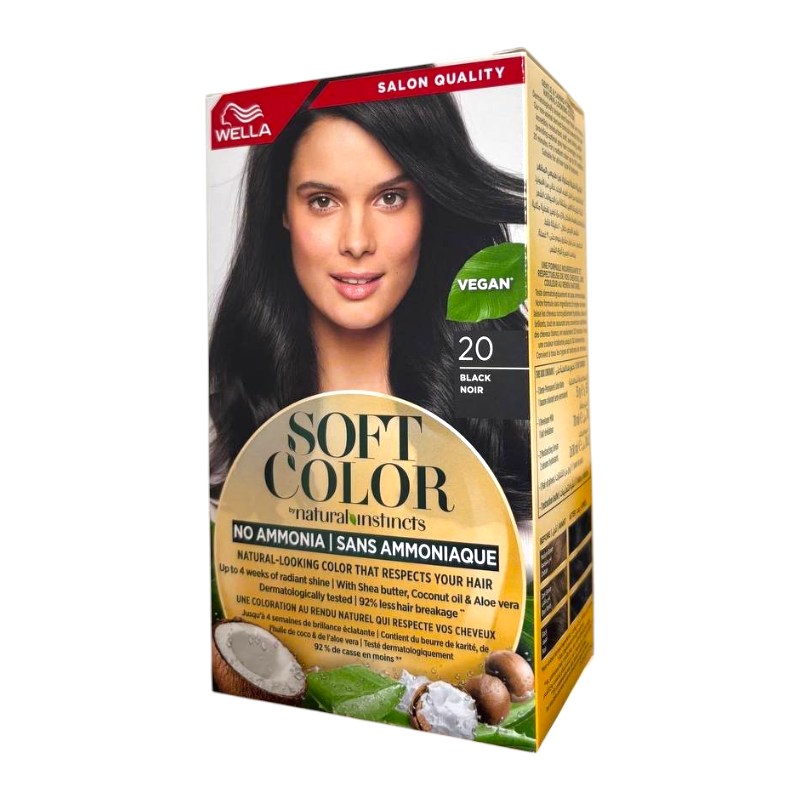 Фарба для волосся Wella Soft Color 20 Чорна безаміачна 35 г 5883