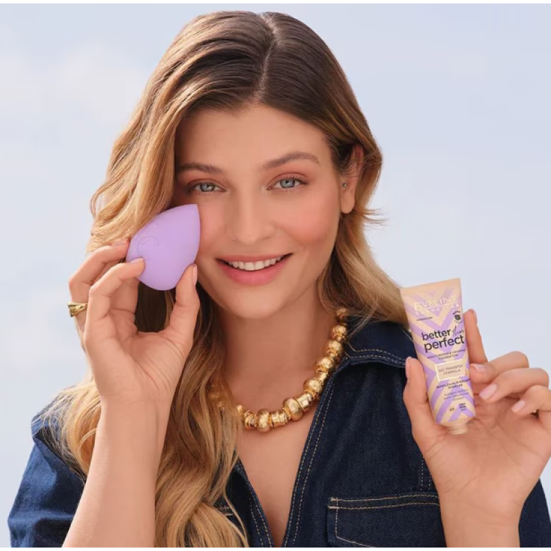 Тональна основа стійка зволожувальна EVELINE BETTER THAN PERFECT 2.5 ALMOND BEIGE 30 мл. 7511