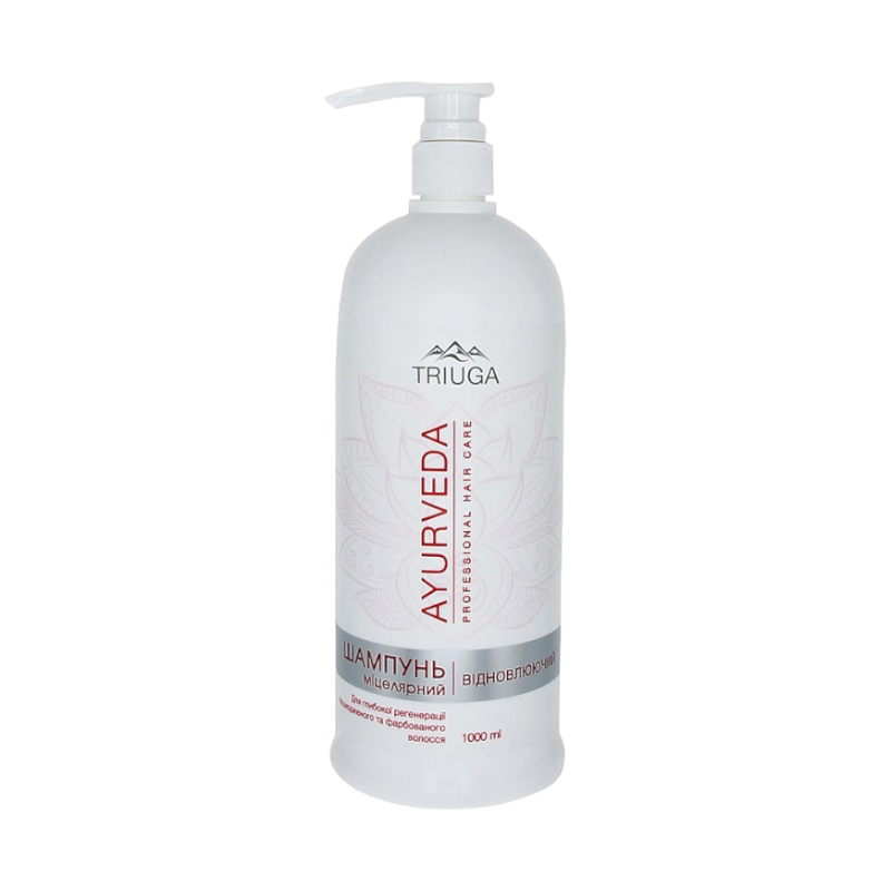 Шампунь міцелярний Triuga AYURVEDA Відновлюючий 1 л.