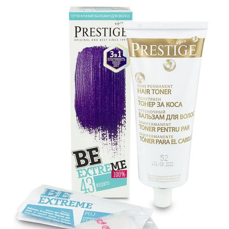 Тонуючий бальзам PRESTIGE Be ExTreme 43 Індиго 9527