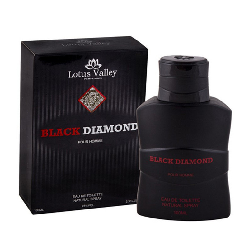 Вода туалетная мужская Lotus Valley Black Diamond 100 мл.