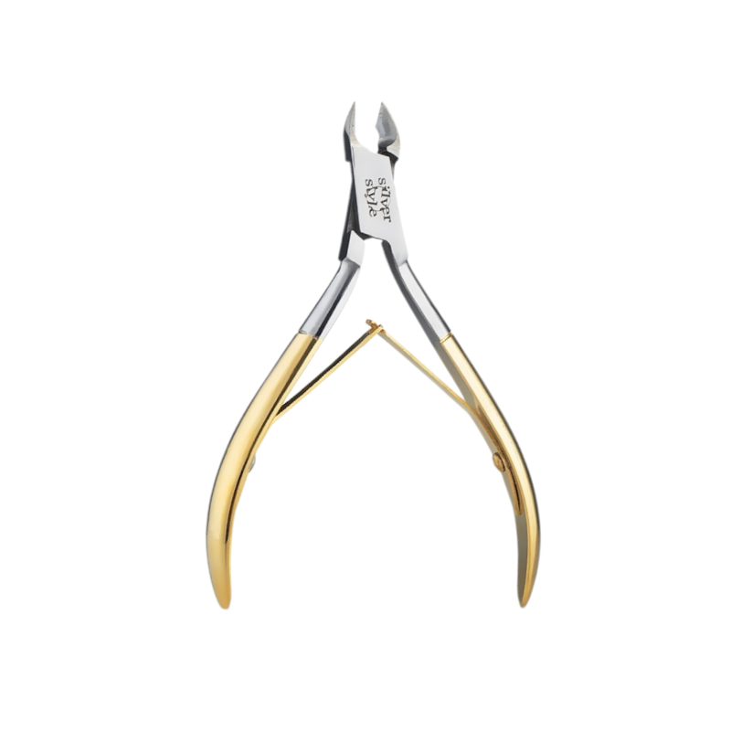 Кусачки манікюрні Silver Style КМ 902 золото на блістері 9022