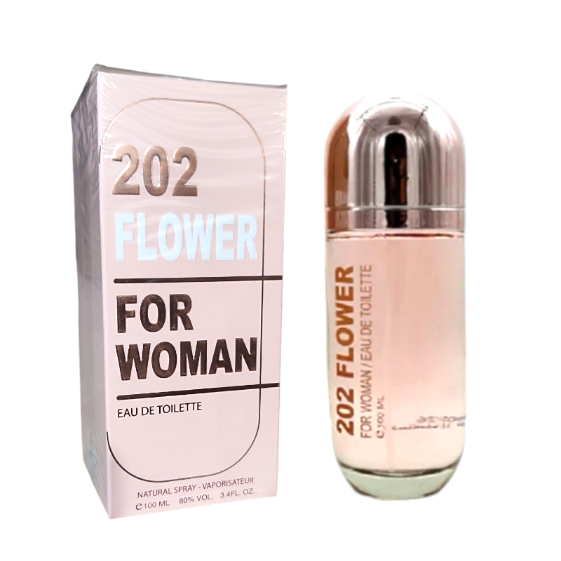 Туалетна вода жіноча TRI WOMAN 202 FLOWER FOR WOMAN_без целофану!!! 100 мл. EDT