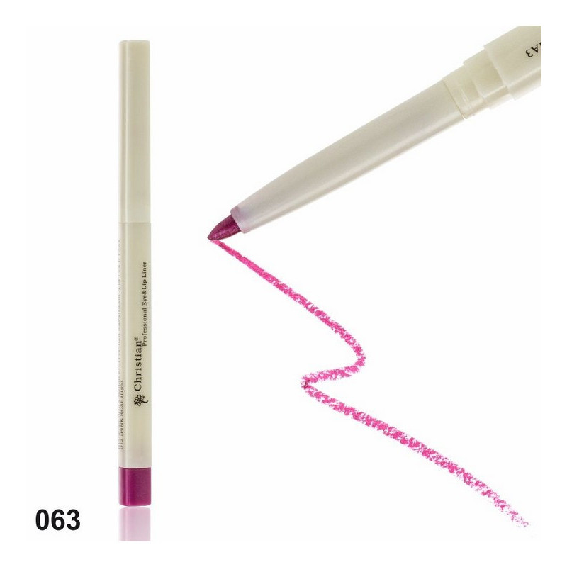 Олівець для губ та очей 063 U-12 pinc rose