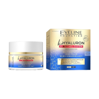 Крем-філер EVELINE bio HYALURON 3 х RETINOL SYSTEM 60+ мультипоживний, інтенсивно регенерувальний день/ніч 50 мл