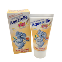 Зубна паста Aquarelle Kids Апельсин 50 мл.