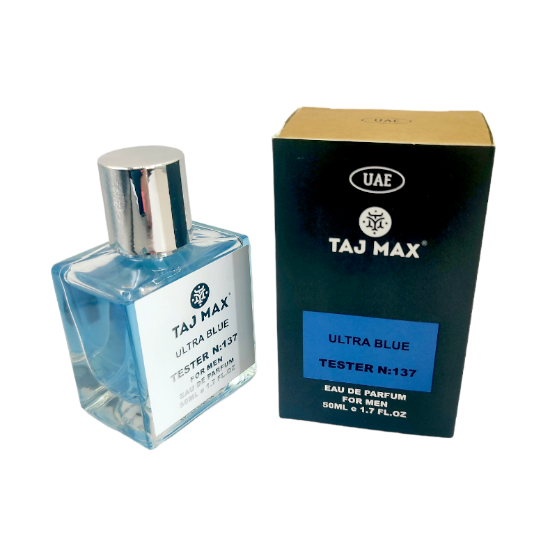 Парфумована вода чоловіча TAJ MAX 137 ULTRA BLUE 50 мл.