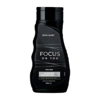 Парфумований гель-шампунь для душу Jean Marc Focus on You Чоловічий 300 мл.