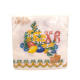 Серветка Великодня вишивка La Fleur 33 х 33 2 шари 16 шт. 6234 - фото 1