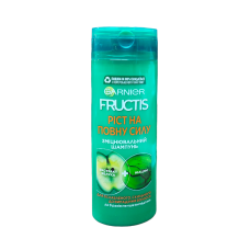 Шампунь Garnier Fructis Ріст на повну силу Для ослабленого волосся З екстрактом яблука 400 мл.