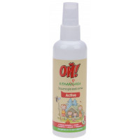 Лосьон против комаров и клещей Ой! Комары ACTIVE от 12 лет 100 мл.