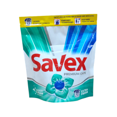 Капсули для прання Savex extra fresh 12 шт. 6834