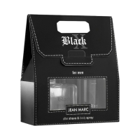 Набір подарунковий чоловічий JEAN MARC X-Black (засіб після гоління 100 мл + дезодорант 150 мл) 9054-4601