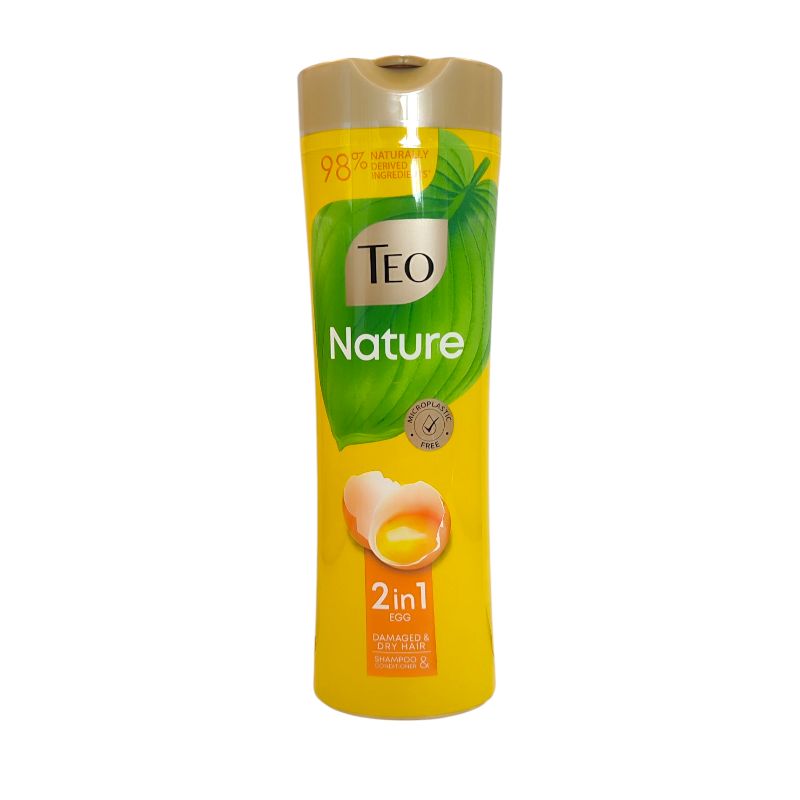 Шампунь-кондиціонер 2 в 1 Teo Nature Egg 350 мл.