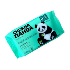 Вологий туалетний папір Сніжна Панда Bamboo Cream Base 48 шт.