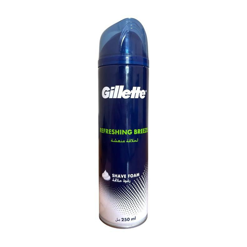 Піна для гоління Refreshing breeze Gillette 250 мл. 0925