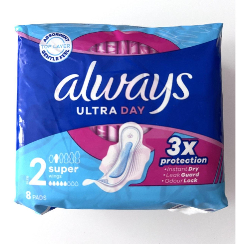 Гігієнічні прокладки ALWAYS ULTRA ароматизовані Super Single 8 шт. 3845